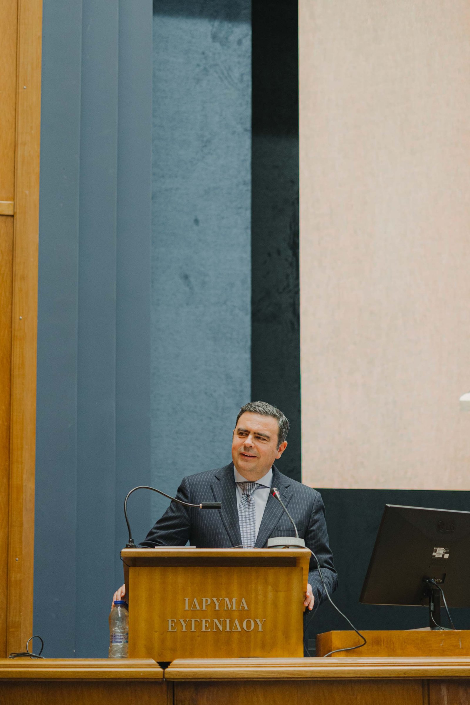 Speaker at the event